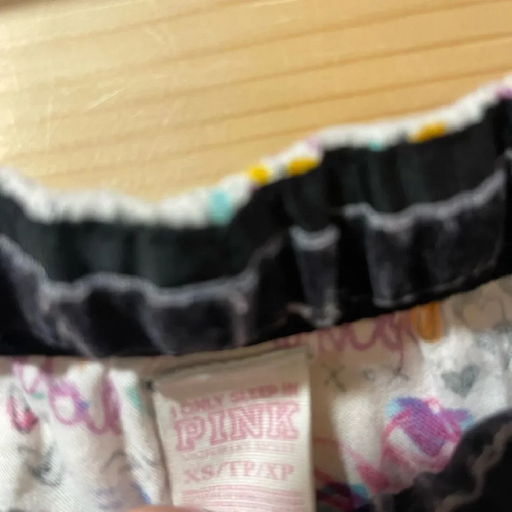 VS PINK rare doodle detailed pants XS
